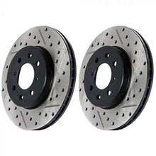 Load image into Gallery viewer, StopTech 68-69 Ford Mustang Right Slotted &amp; Drilled Brake Rotor - Front