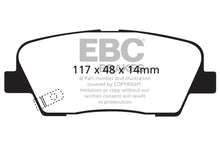 Load image into Gallery viewer, EBC 2009-2016 Hyundai Genesis Coupe 2.0L Turbo Ultimax2 Rear Brake Pads