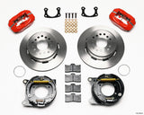 Wilwood Forged Dynalite P/S Park Brake Kit Red New Big Ford 2.50in offset Staggrd Shock