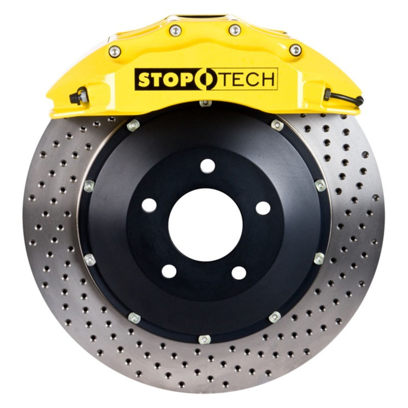 StopTech 01-06 BMW M3 Yellow ST-60 Calipers 355x32mm Drilled Rotors Front Big Brake Kit