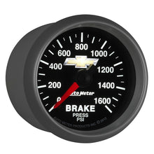 Load image into Gallery viewer, Autometer Performance Parts 52mm 0-1600 PSI Brake Pressure COPO Camaro Gauge Pack