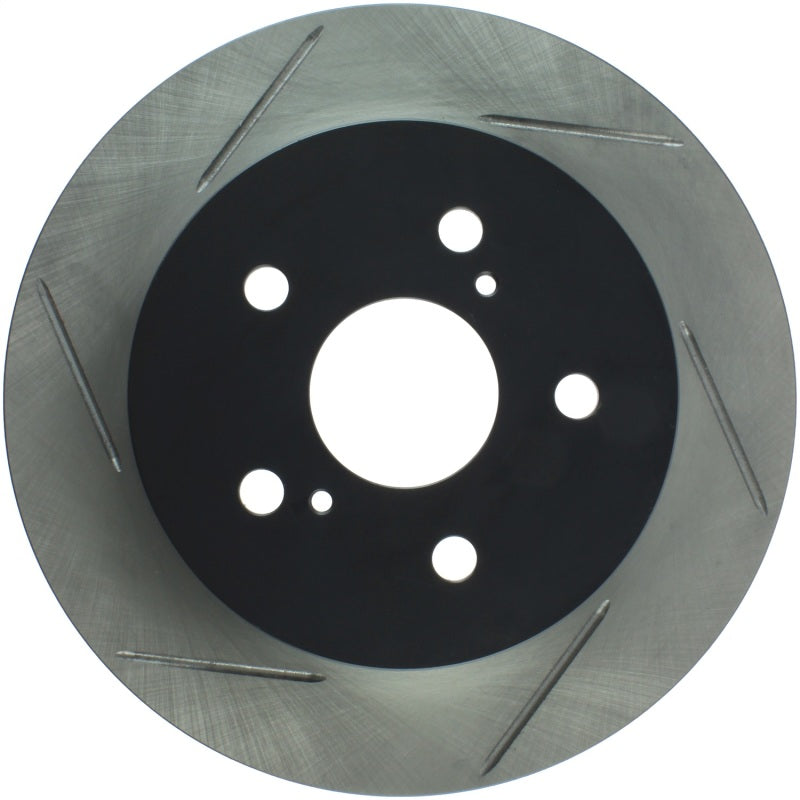 StopTech 15-16 Nissan NX200T / NX300H Slotted Rear Right Sport Brake Rotor