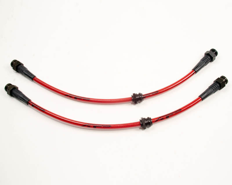 AP 93-95 Mazda RX7 Steel Braided Front Brake Lines