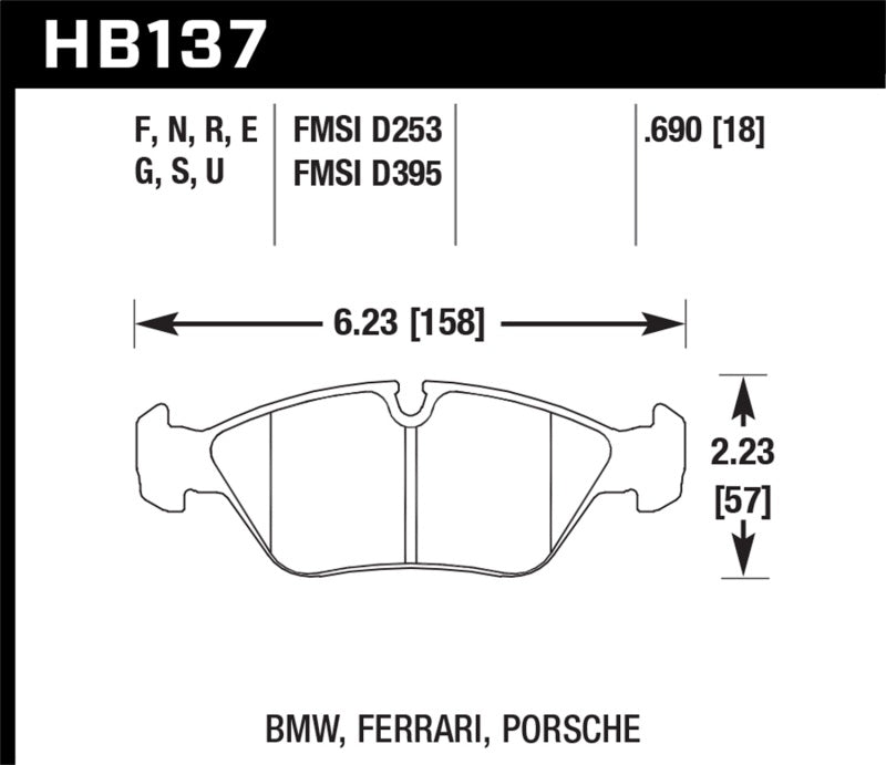 Hawk HPS Street Brake Pads