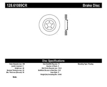 Load image into Gallery viewer, StopTech 07-13 Mustang Shelby / 10-13 GT / 12-13 Boss 302 Fr Right Drilled CRYO-STOP Brake Rotor