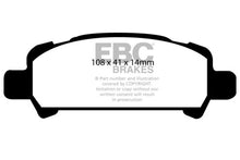 Load image into Gallery viewer, EBC 02-06 Subaru Baja 2.5 Orangestuff Rear Brake Pads