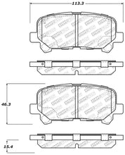 Load image into Gallery viewer, StopTech 12-18 Honda Pilot Street Select Rear Brake Pads