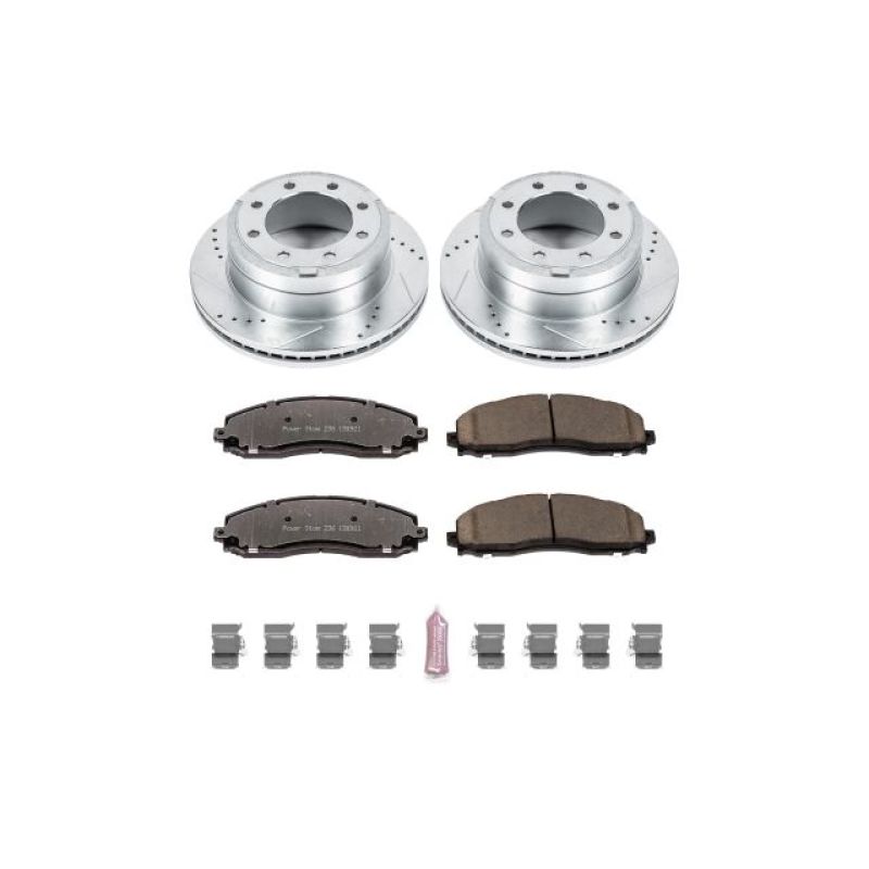 Power Stop 12-19 Ford F-250 Super Duty Rear Z36 Truck & Tow Brake Kit