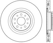 Load image into Gallery viewer, StopTech 2014-2015 Fiat 500L Front Left Slotted &amp; Drilled Sport Brake Rotor