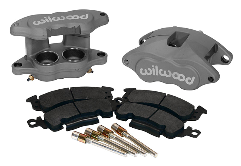 Wilwood D52 Rear Caliper Kit - Black Ano 1.25 / 1.25in Piston 1.28in Rotor