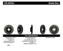 Load image into Gallery viewer, StopTech Drilled Sport Brake Rotor