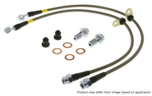 Load image into Gallery viewer, StopTech 09+ Nissan GTR Stainless Steel Front Brake Lines
