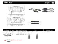 Load image into Gallery viewer, StopTech Performance 07-08 Infiniti G35 2WD Sedan / 08 Infiniti G37 Coupe Front Brake Pads