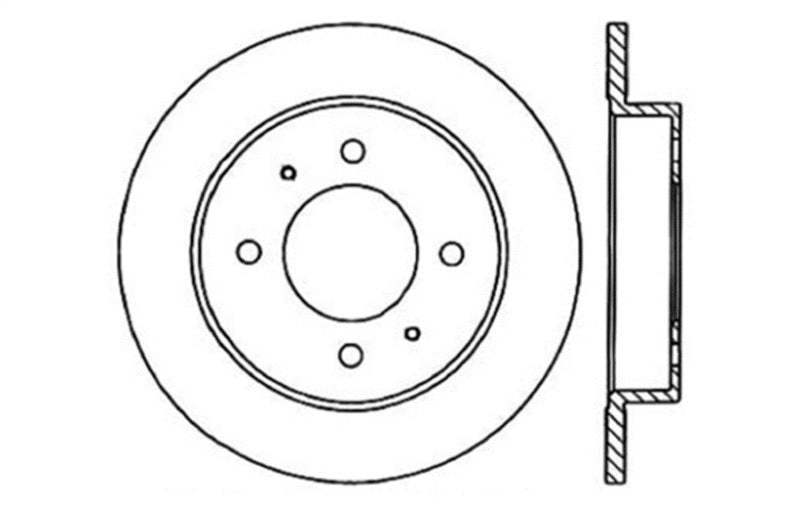 StopTech Drilled Sport Brake Rotor
