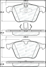 Load image into Gallery viewer, StopTech 06-08 Jaguar S-Type Street Performance Front Brake Pads