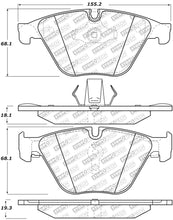 Load image into Gallery viewer, StopTech Street Select 12-19 BMW 640i Front Brake Pads