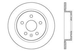 StopTech Sport Cross Drilled Brake Rotor - Front Left