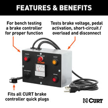 Load image into Gallery viewer, Curt Universal Trailer Brake Controller Tester