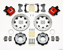 Load image into Gallery viewer, Wilwood Combination Parking Brake Rear Kit 11.75in Drilled Red 2011 Fiesta Rear