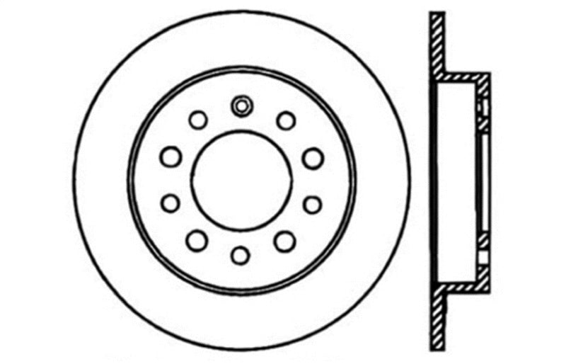 StopTech Drilled Sport Brake Rotor