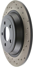 Load image into Gallery viewer, StopTech Sport Cross Drilled Brake Rotor - Front Right