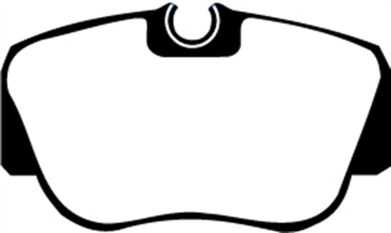 EBC 84-86 Mercedes-Benz 190/190E 2.3 Redstuff Front Brake Pads