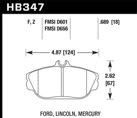 Hawk HPS Street Brake Pads