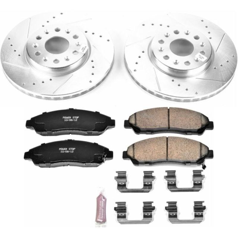 Power Stop 18-19 Buick Enclave Front Z23 Evolution Sport Brake Kit