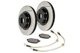 StopTech 10-14 Nissan Maxima Front & Rear Slotted Street Brake Kit
