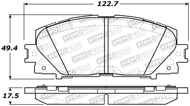 StopTech Street Brake Pads