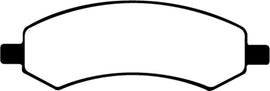 EBC 06-09 Chrysler Aspen 4.7 Greenstuff Front Brake Pads