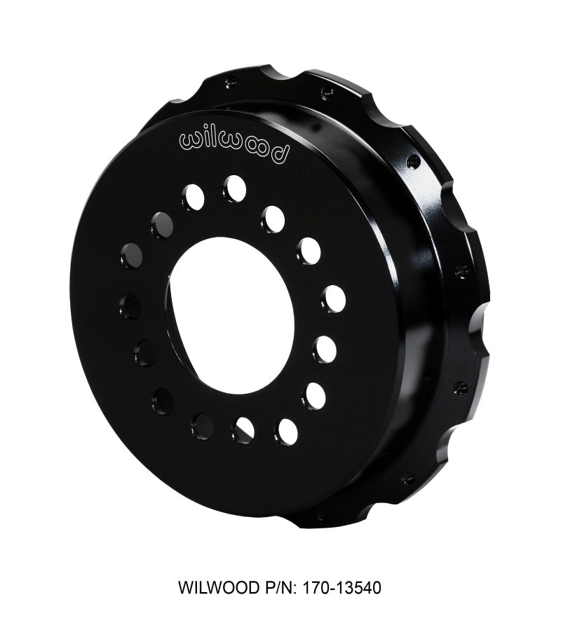 Wilwood Hat-Park Brake 1.95in Offset - Aluminum Multi-5 Lug - 12 on 8.75in