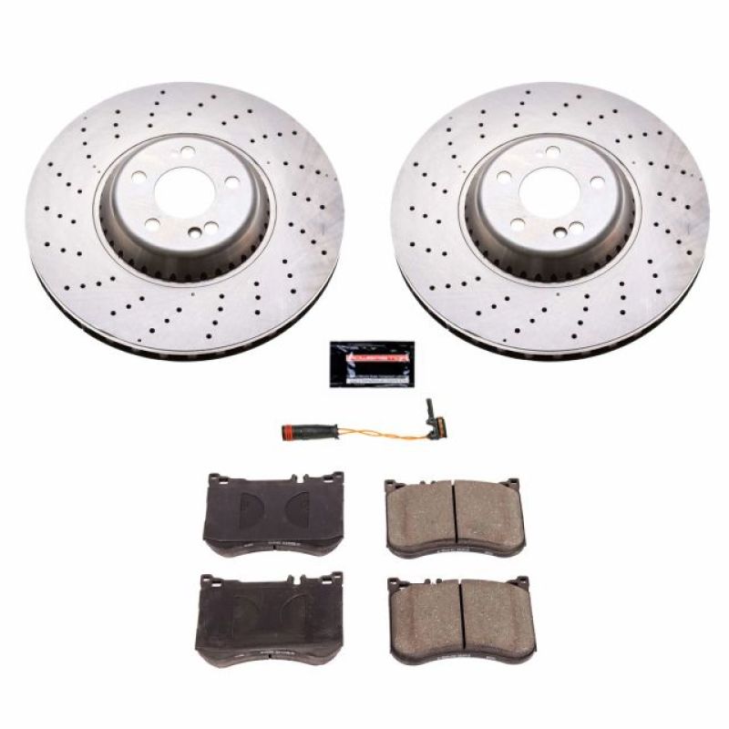 Power Stop 14-17 Mercedes-Benz S550 Front Autospecialty Brake Kit