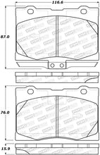 Load image into Gallery viewer, StopTech Performance 05-12 Acura RL Front Brake Pads