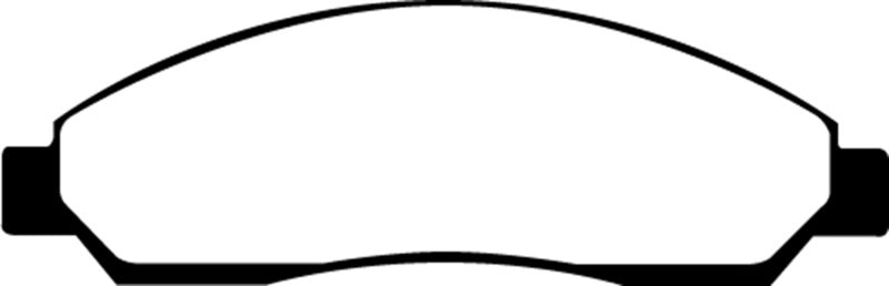 EBC 04-06 Chevrolet Colorado 2.8 Redstuff Front Brake Pads