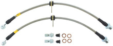Load image into Gallery viewer, StopTech 00-05 Toyota MR2 Spyder Front Stainless Steel Brake Lines