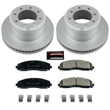 Load image into Gallery viewer, Power Stop 12-19 Ford F-250 Super Duty Rear Z17 Evolution Geomet Coated Brake Kit