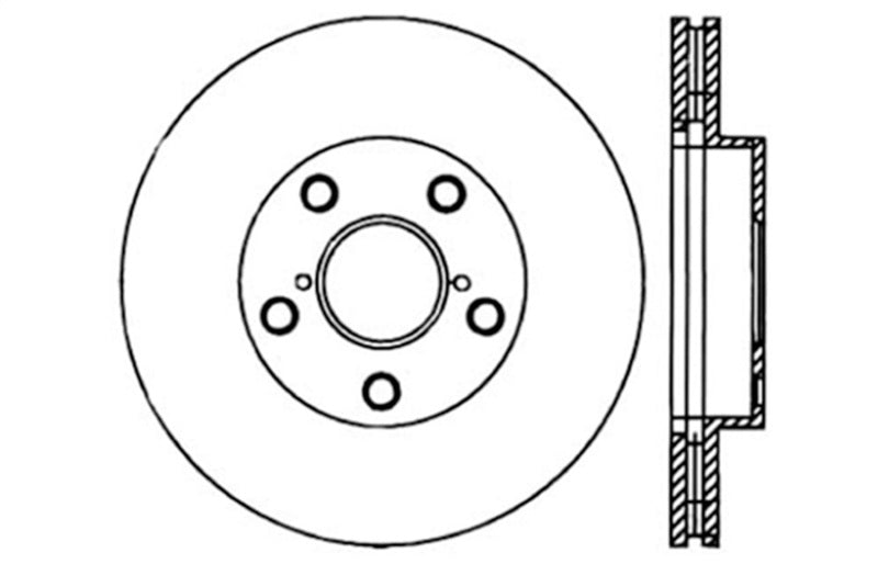 StopTech Drilled Sport Brake Rotor