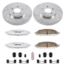 Load image into Gallery viewer, Power Stop 03-11 Ford Crown Victoria Front Z26 Street Warrior Brake Kit