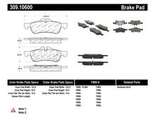Load image into Gallery viewer, StopTech Performance 02-06 Mini Rear Brake Pads