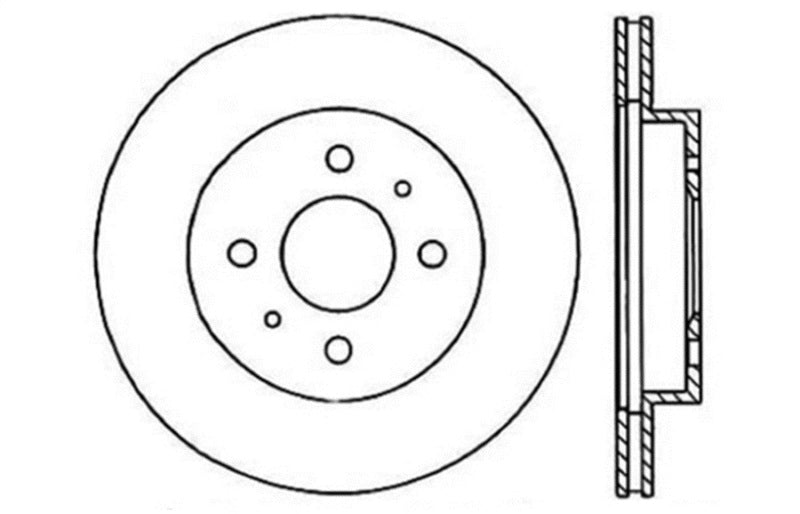StopTech Drilled Sport Brake Rotor