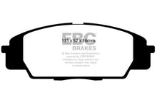 Load image into Gallery viewer, EBC 07-11 Acura CSX (Canada) 2.0 Type S Bluestuff Front Brake Pads