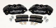 Load image into Gallery viewer, Wilwood DPHA Front Caliper &amp; Pad Kit Black Honda / Acura w/ 262mm OE Rotor