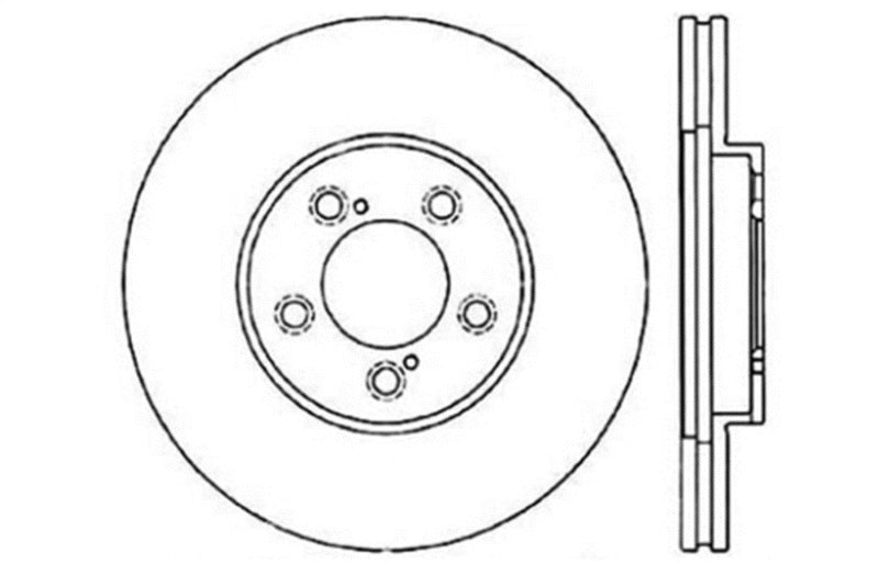 StopTech Drilled Sport Brake Rotor