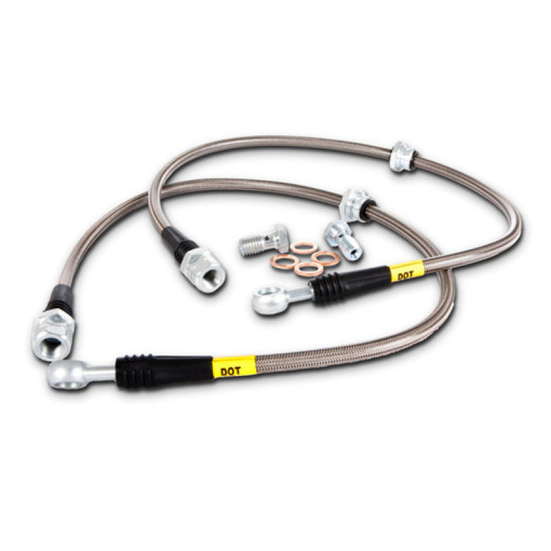 StopTech 96-04 Acura RL Stainless Steel Rear Brake Lines