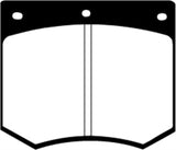 EBC 75-86 Ac 3000 3.0 Redstuff Front Brake Pads