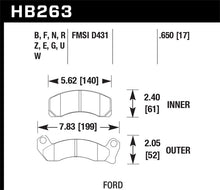 Load image into Gallery viewer, Hawk 87-93 Ford Mustang GT Track DTC-70 Front Brake Pads