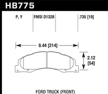 Load image into Gallery viewer, Hawk 08-14 Ford E-150/E-250 / 08-16 Ford E-350 Super Duty LTS Street Front Brake Pads