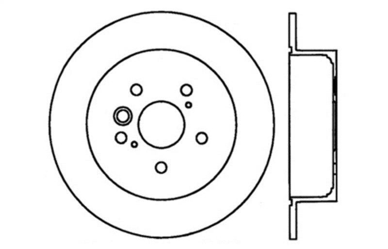 StopTech Drilled Sport Brake Rotor