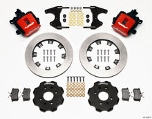 Load image into Gallery viewer, Wilwood Combination Parking Brake Rear Kit 12.19in Red Civic / Integra Drum 2.46 Hub Offset